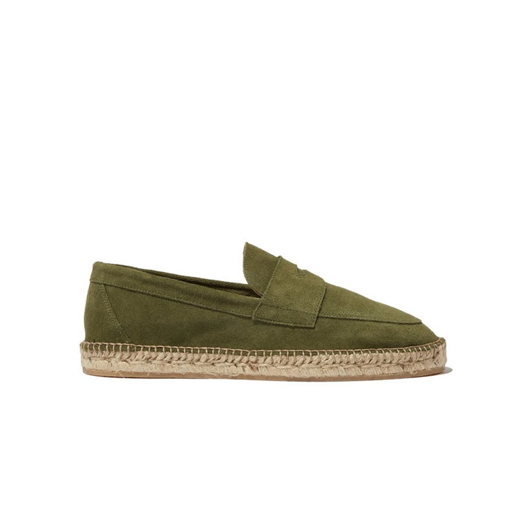 Diego Suede Espadryle Scarosso