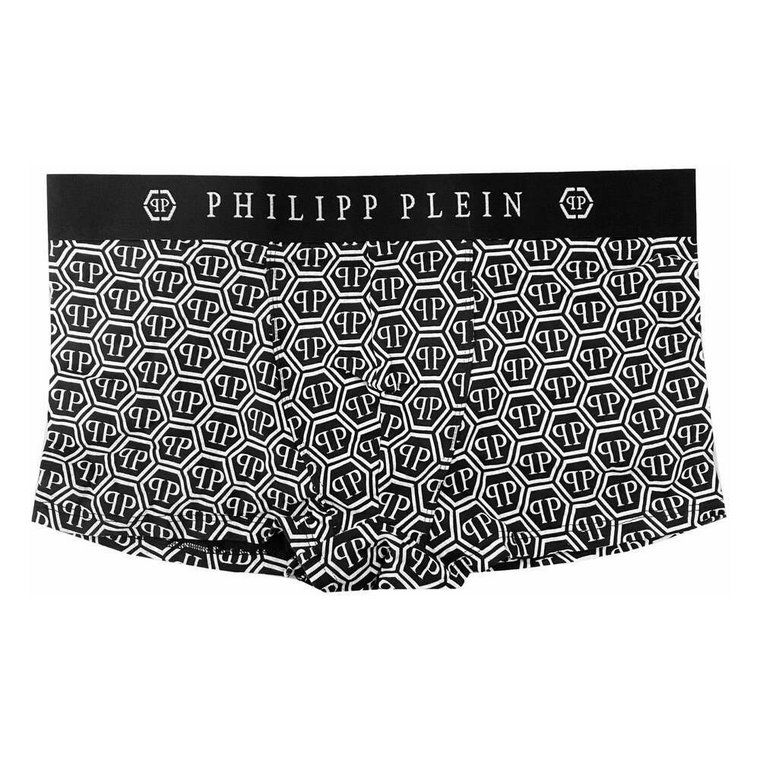 Philipp Plein Czarny Cotton Underwear Philipp Plein
