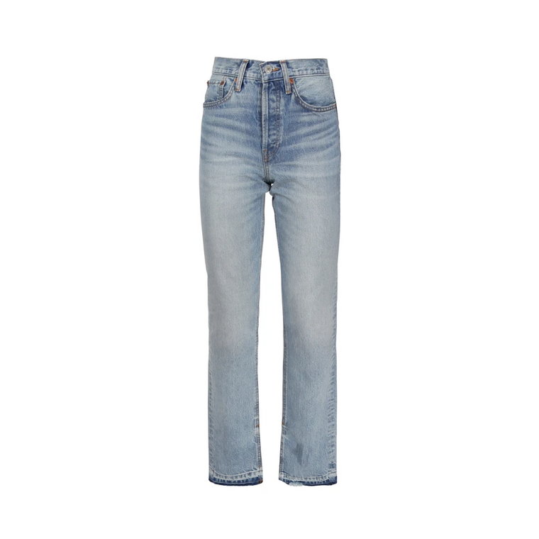 Wysoko Talia Straight Jeans Re/Done