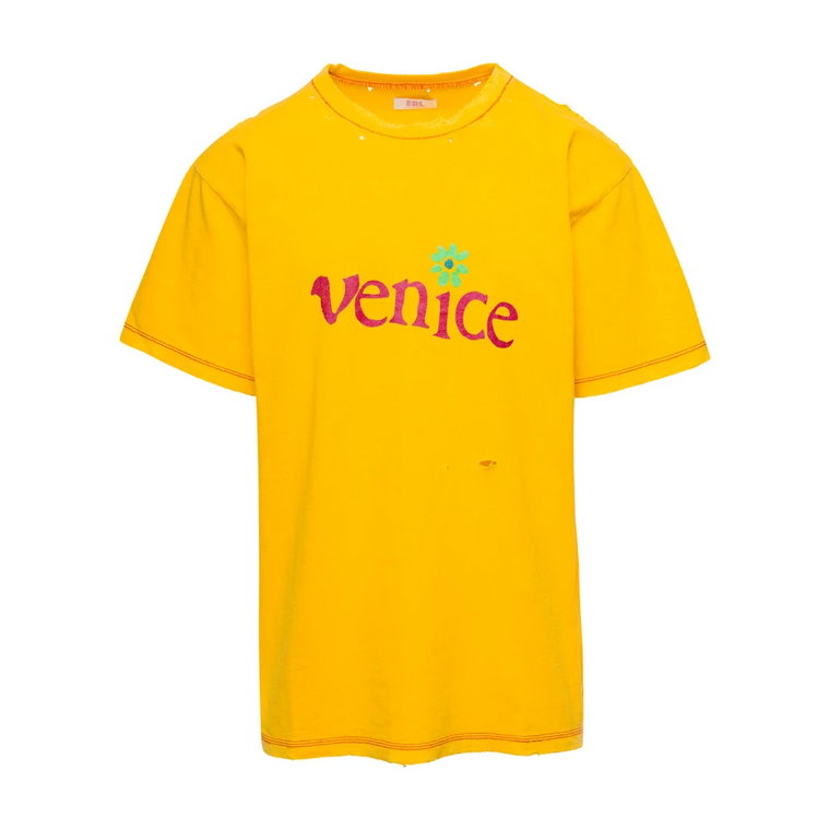 Żółta Koszulka Venice Dzianina ERL