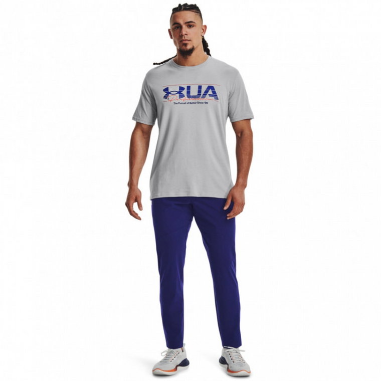 Męskie spodnie treningowe UNDER ARMOUR UA STRETCH WOVEN PANT - granatowe