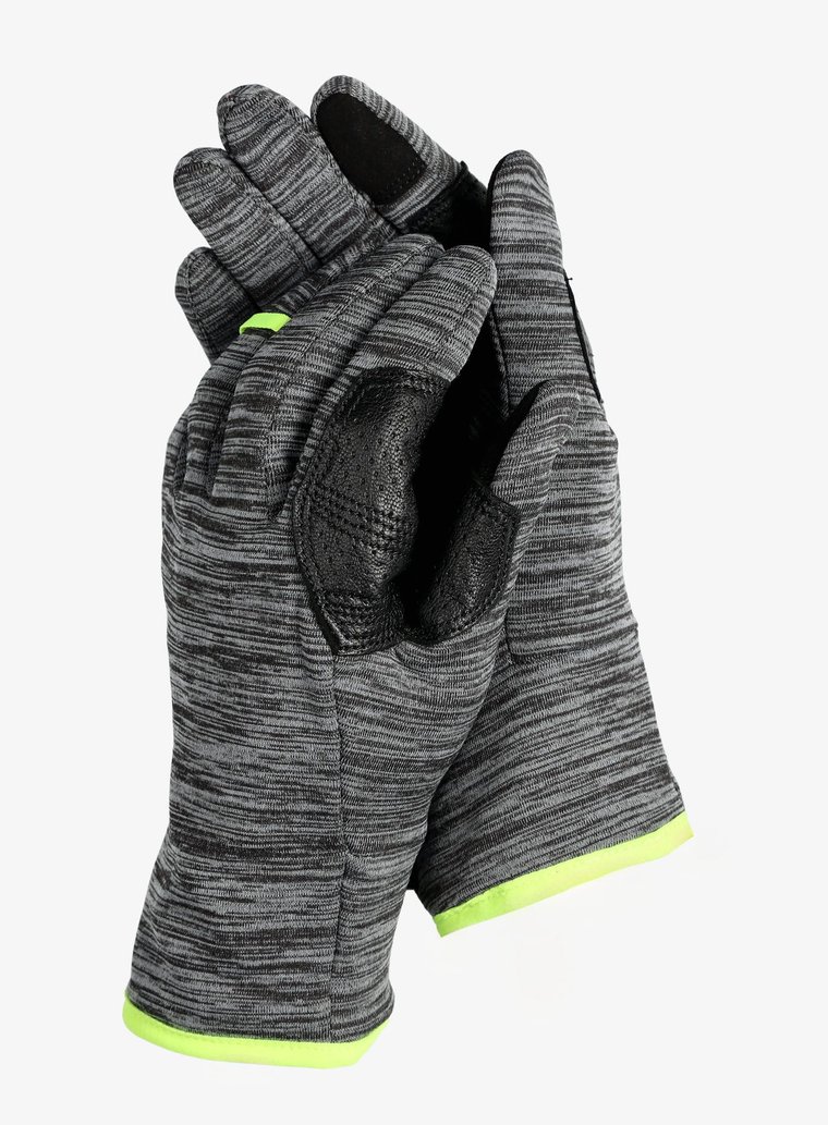 Rękawice skiturowe Ortovox Fleece Light Glove - black steel blend