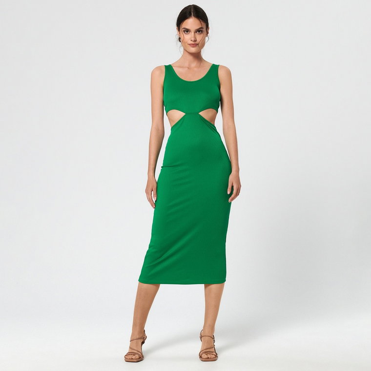 Zielone sukienki Sinsay, kolekcja damska na sezon lato 2023 | Lamoda.pl