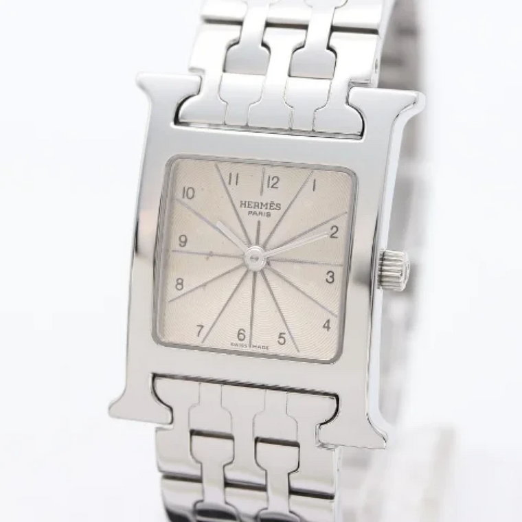 Pre-owned Stainless Steel watches Hermès Vintage