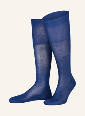 Falke Podkolanówki Luxury No. 9 blau