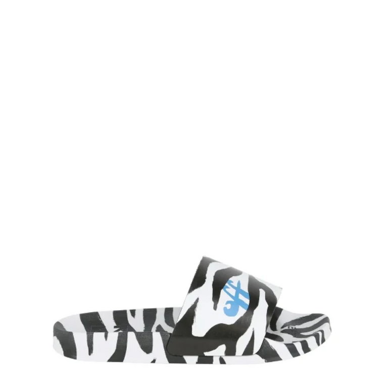 Fabric sandals Off White