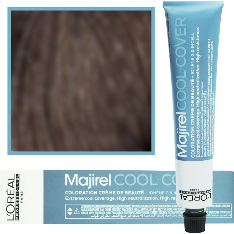 Loreal, Majirel Cool Cover, Farba do włosów 5 Jasny Brąz