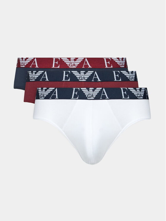 Komplet 3 par slipów Emporio Armani Underwear