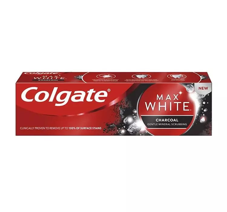 COLGATE MAX WHITE CHARCOAL PASTA DO ZĘBÓW 75ML