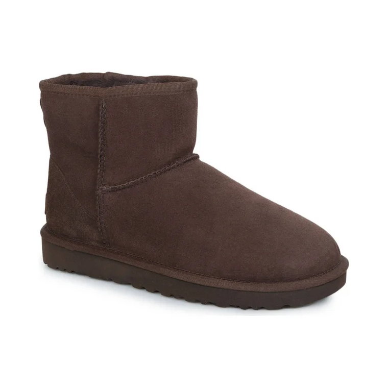 UGG Skórzane śniegowce Classic Mini II