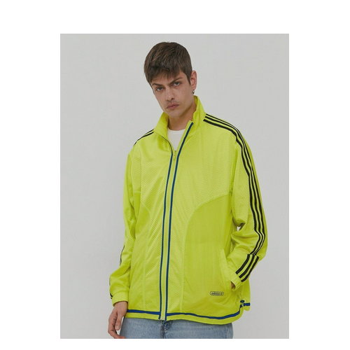 Bluza Adidas Reverse Tt GN3818 S Żółta (4064044921925). Bluzy rozpinane sportowe męskie