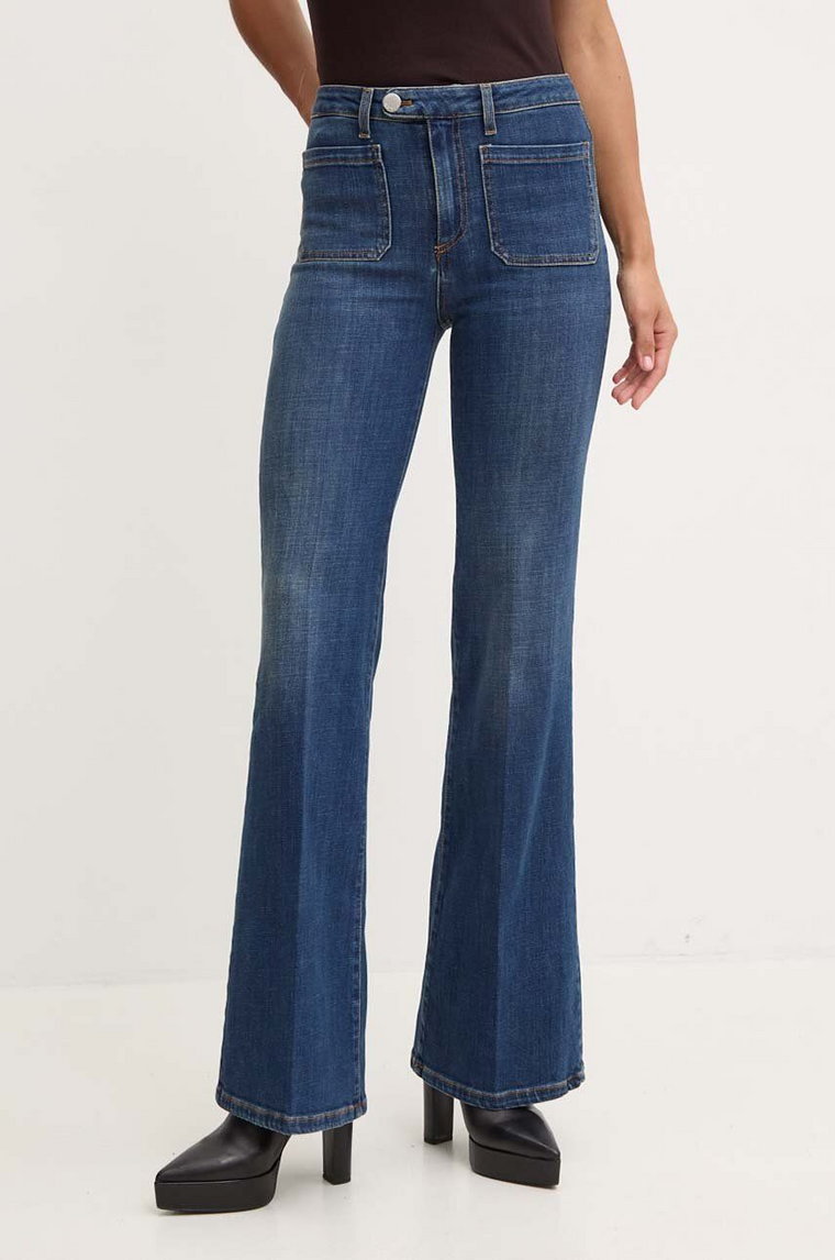 Pinko jeansy damskie high waist 103925 A20M