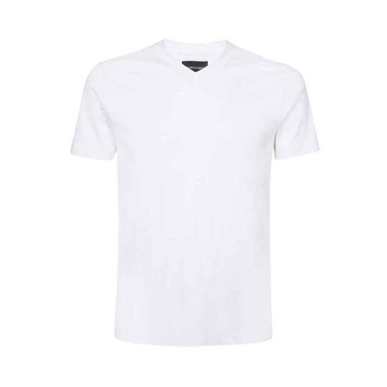 T-Shirt z dekoltem w serek Emporio Armani