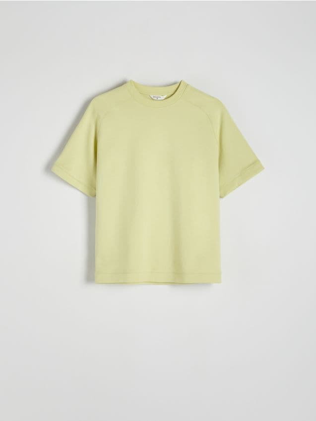 Reserved - T-shirt regular fit - jasnozielony