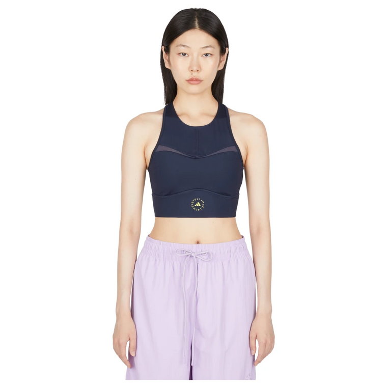 Krótki Top Treningowy z Wstawkami z Siateczki Adidas by Stella McCartney