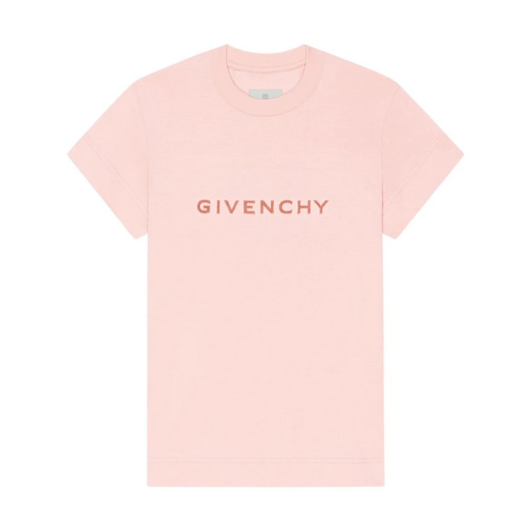 Różowe T-shirty i Pola Crew Neck Givenchy