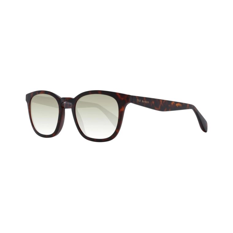 Zielone Okulary Kwadratowe z Gradientem Ted Baker