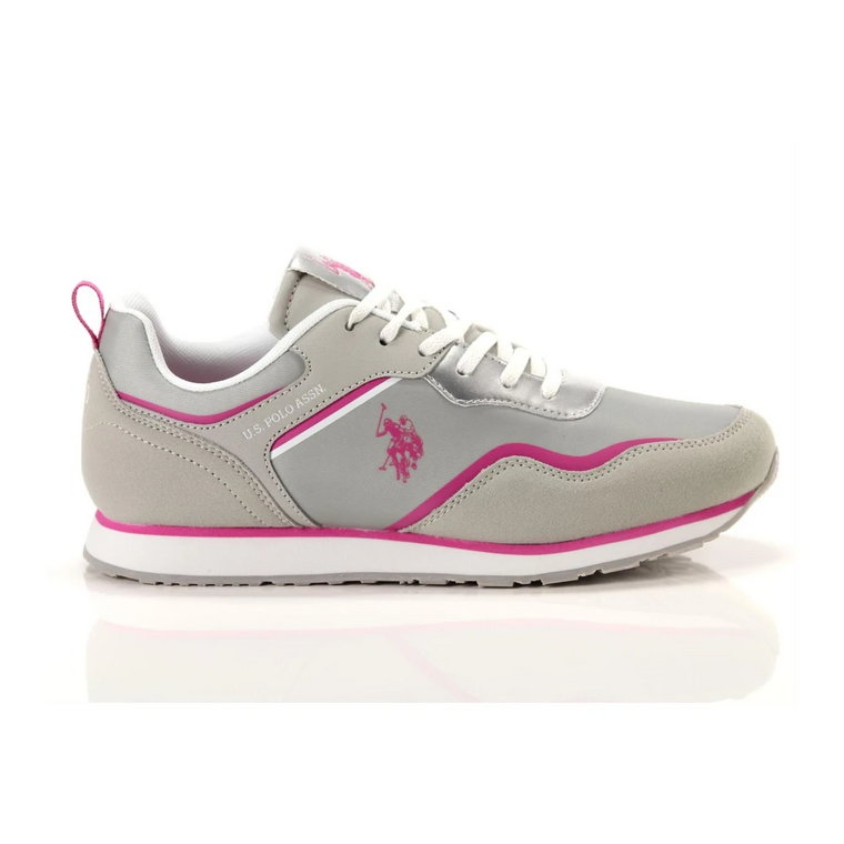 Sneakersy Damskie Fuchsia Print U.s. Polo Assn.