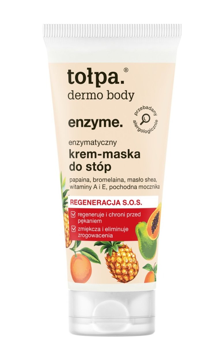 Tołpa Dermo Pedi Enzyme Enzymatyczny krem-maska do stóp