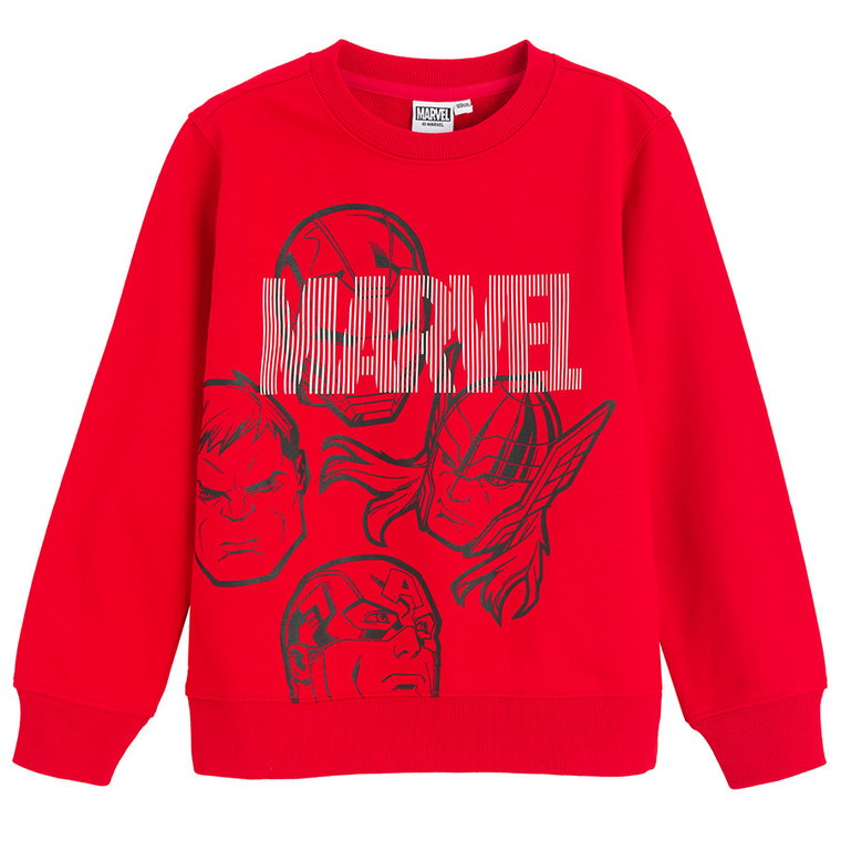 Cool Club, Bluza chłopięca, czerwona, Marvel Super Heroes