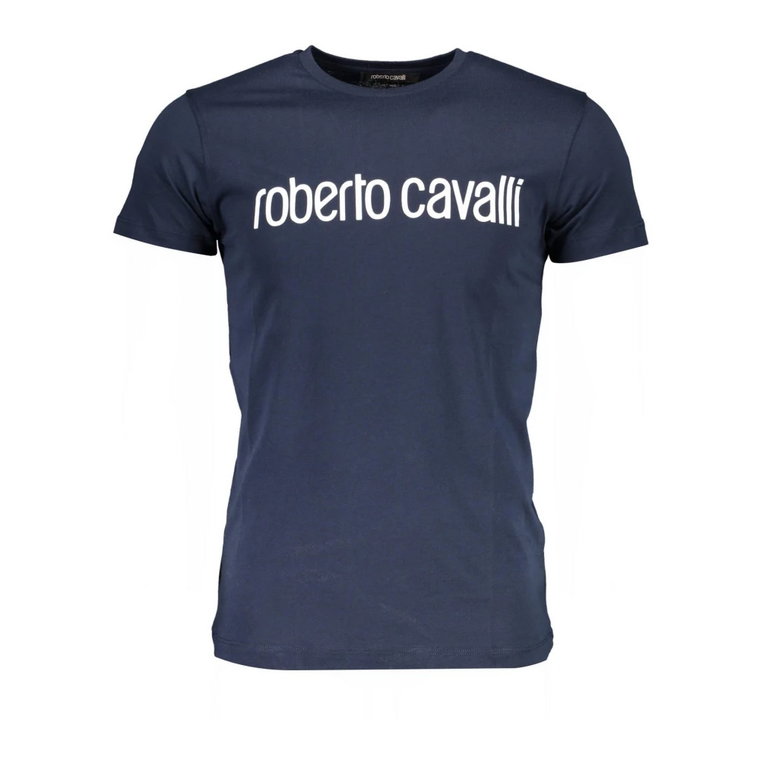 Blue T-Shirt Roberto Cavalli