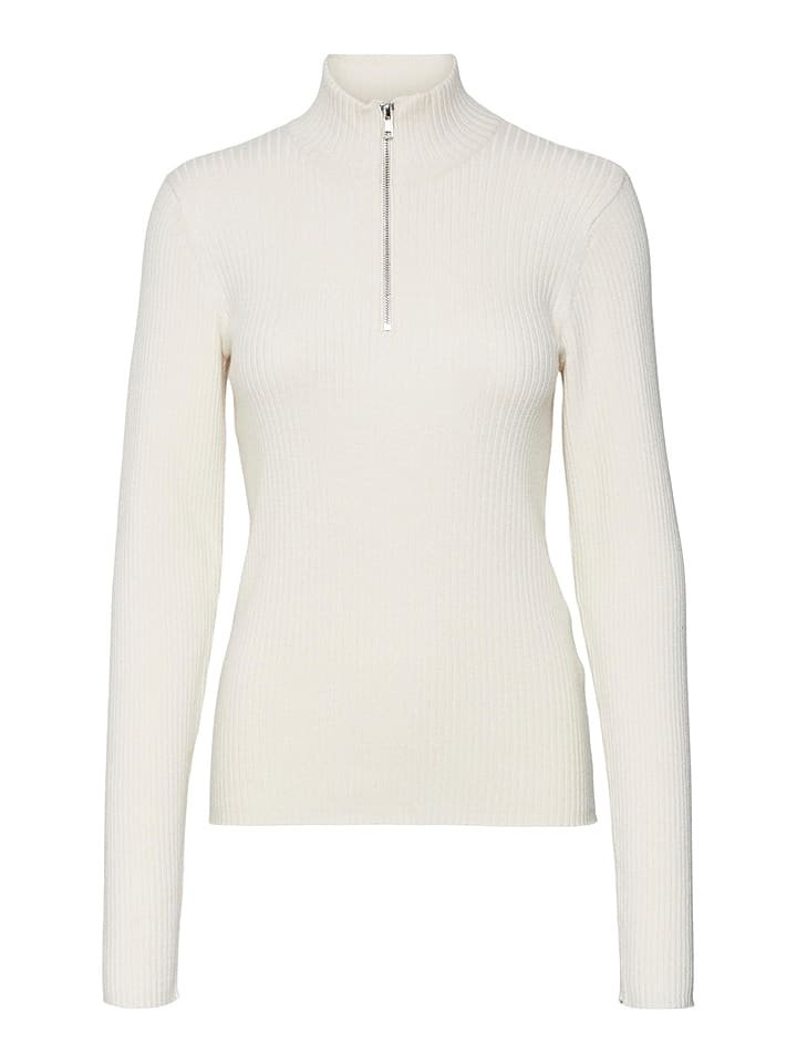 Vero Moda Sweter "Vmgold" w kolorze białym