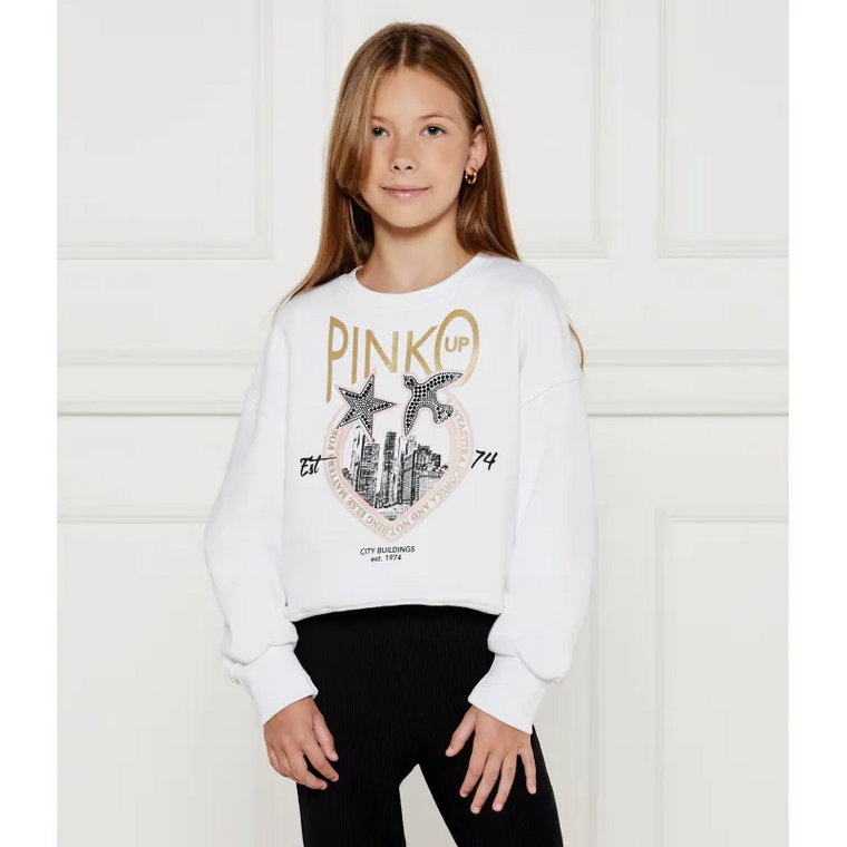 Pinko UP Bluza FLEECE | Regular Fit