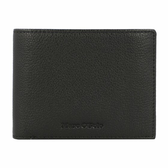 Marc O'Polo Pete Wallet Leather 12 cm black