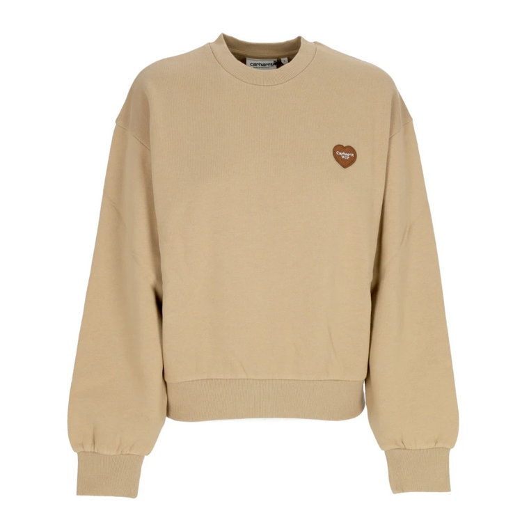 Crewneck Sweatshirt z naszywką serca Carhartt Wip