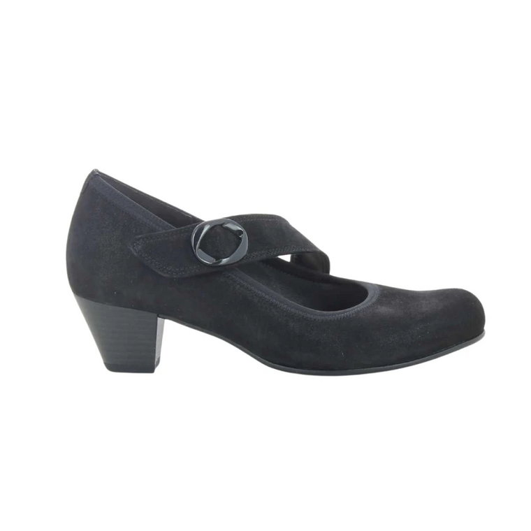 Eleganckie Czarne Buty Damskie 36.149 Gabor