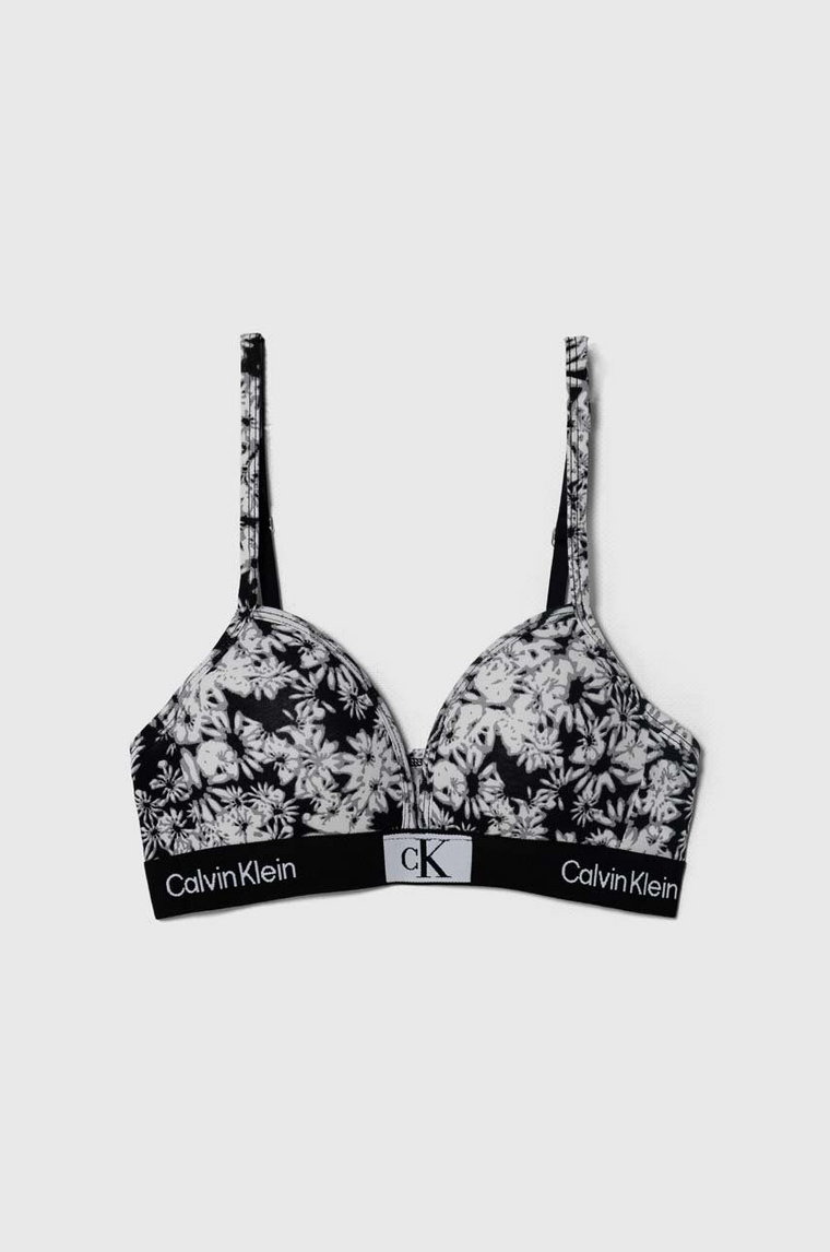 Calvin Klein Underwear biustonosz dziecięcy kolor czarny