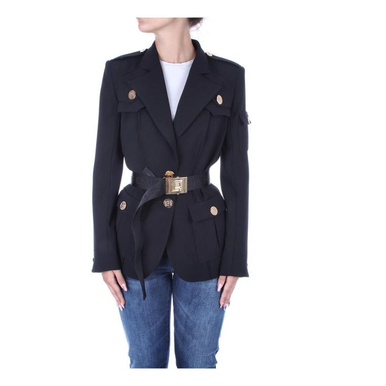 Belted Coats Elisabetta Franchi