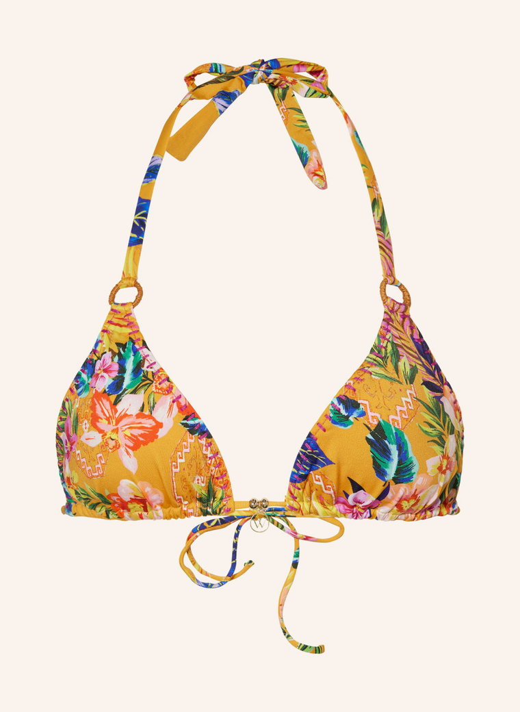 Watercult Góra Od Bikini Trójkątnego Sunset Florals orange