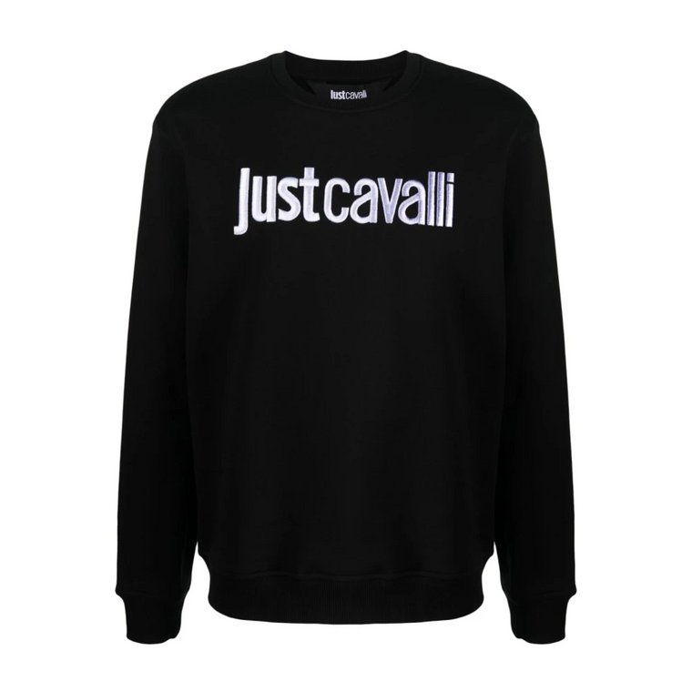 Czarne Swetry dla Mężczyzn - ***cv Just Cavalli