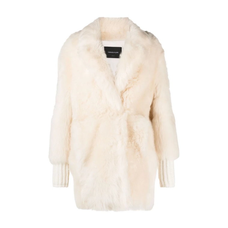 Faux Fur Shearling Jackets Fabiana Filippi