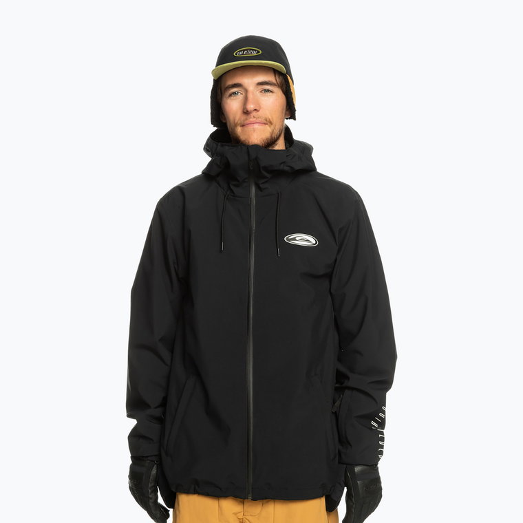 Kurtka snowboardowa męska Quiksilver High In The Hood true black