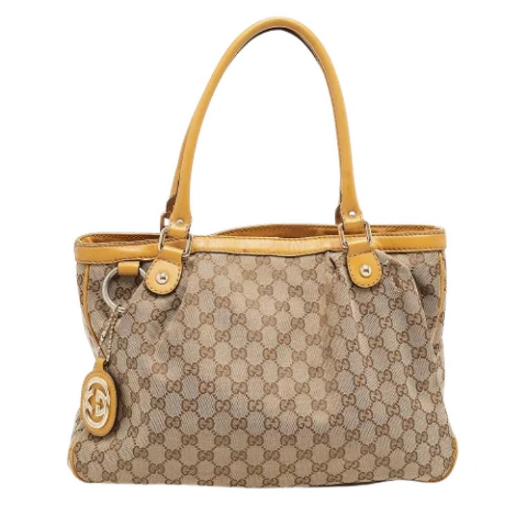 Pre-owned Canvas gucci-bags Gucci Vintage