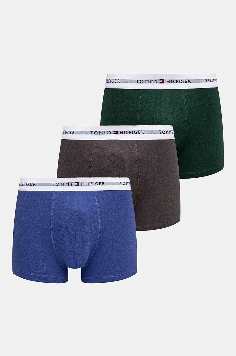 Tommy Hilfiger bokserki 3-pack męskie kolor szary UM0UM02761