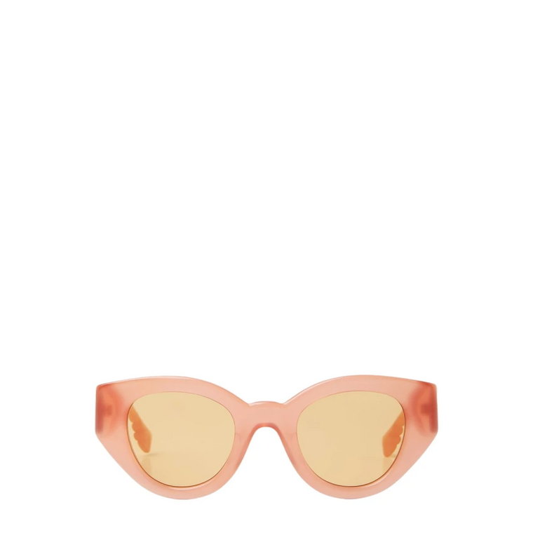 Meadow Okulary Przeciwsłoneczne w stylu Cat-Eye z Plakietką Logo Burberry