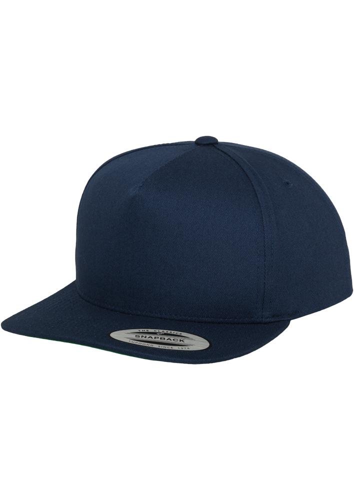 Czapka Z Daszkiem  Snapback Niebieska Flexfit 6007 Classic