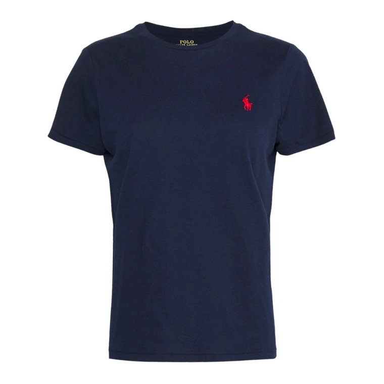 Klasyczny T-Shirt z Okrągłym Dekoltem Polo Ralph Lauren