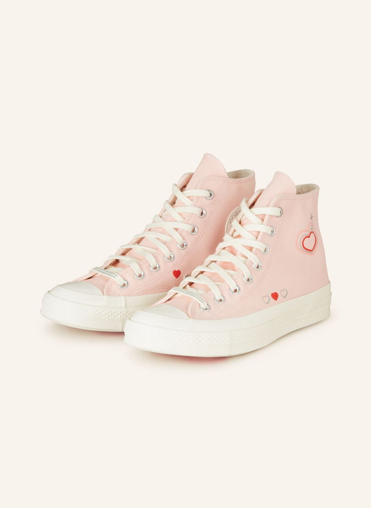 Converse Wysokie Sneakersy Chuck 70 Z Ozdobnymi Kamykami pink