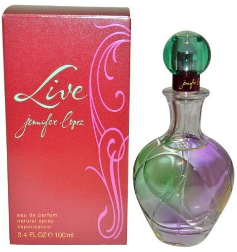 Woda perfumowana damska Jennifer Lopez Live 100 ml (3414200122023/5050456080809). Perfumy damskie