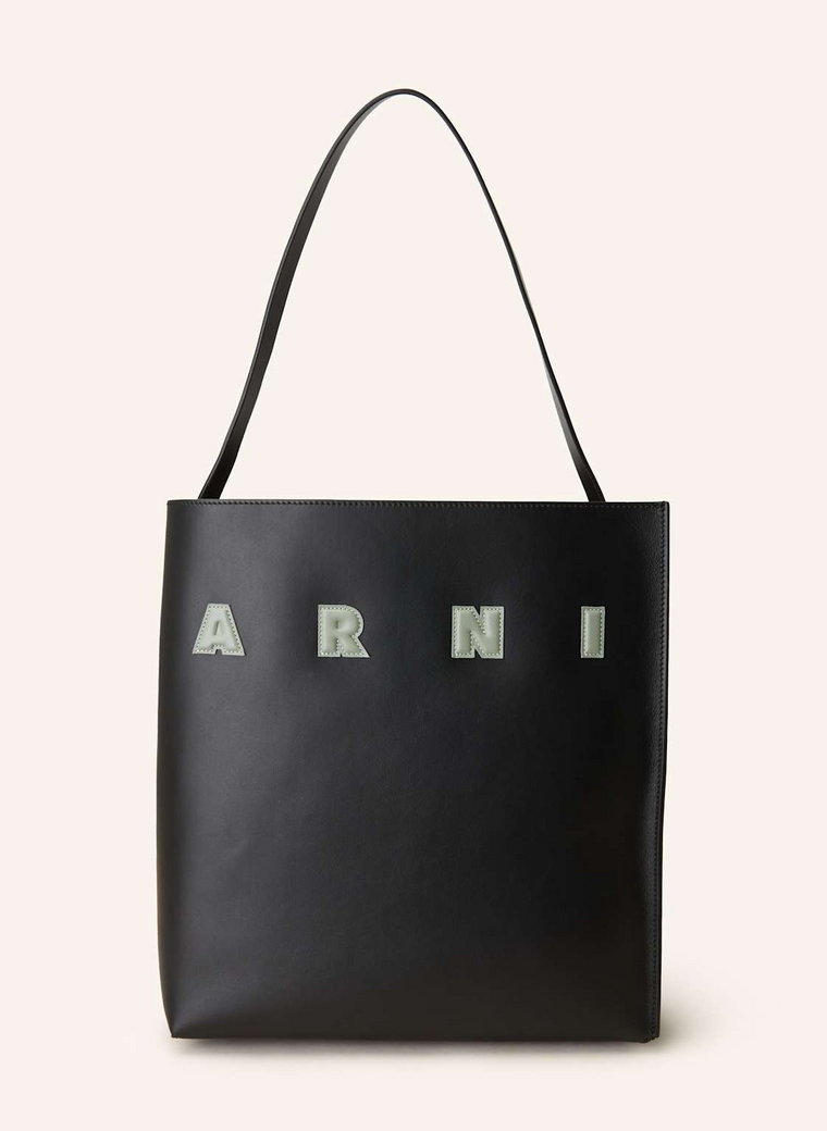 Marni Torebka Hobo Museo Medium schwarz