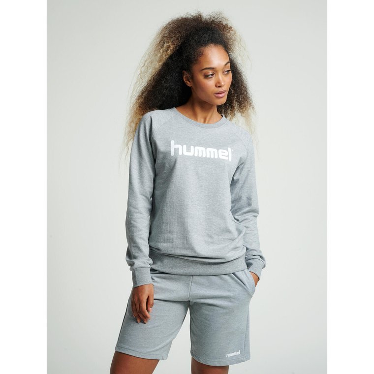 Bluza do piłki ręcznej damska Hummel Go Cotton Logo Sweatshirt Woman