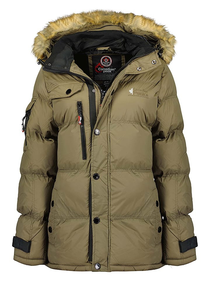 Canadian Peak Parka w kolorze khaki