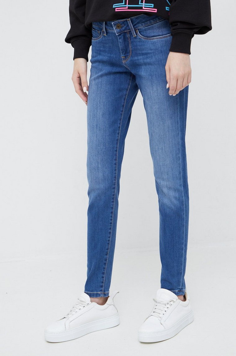 Pepe Jeans jeansy damskie medium waist