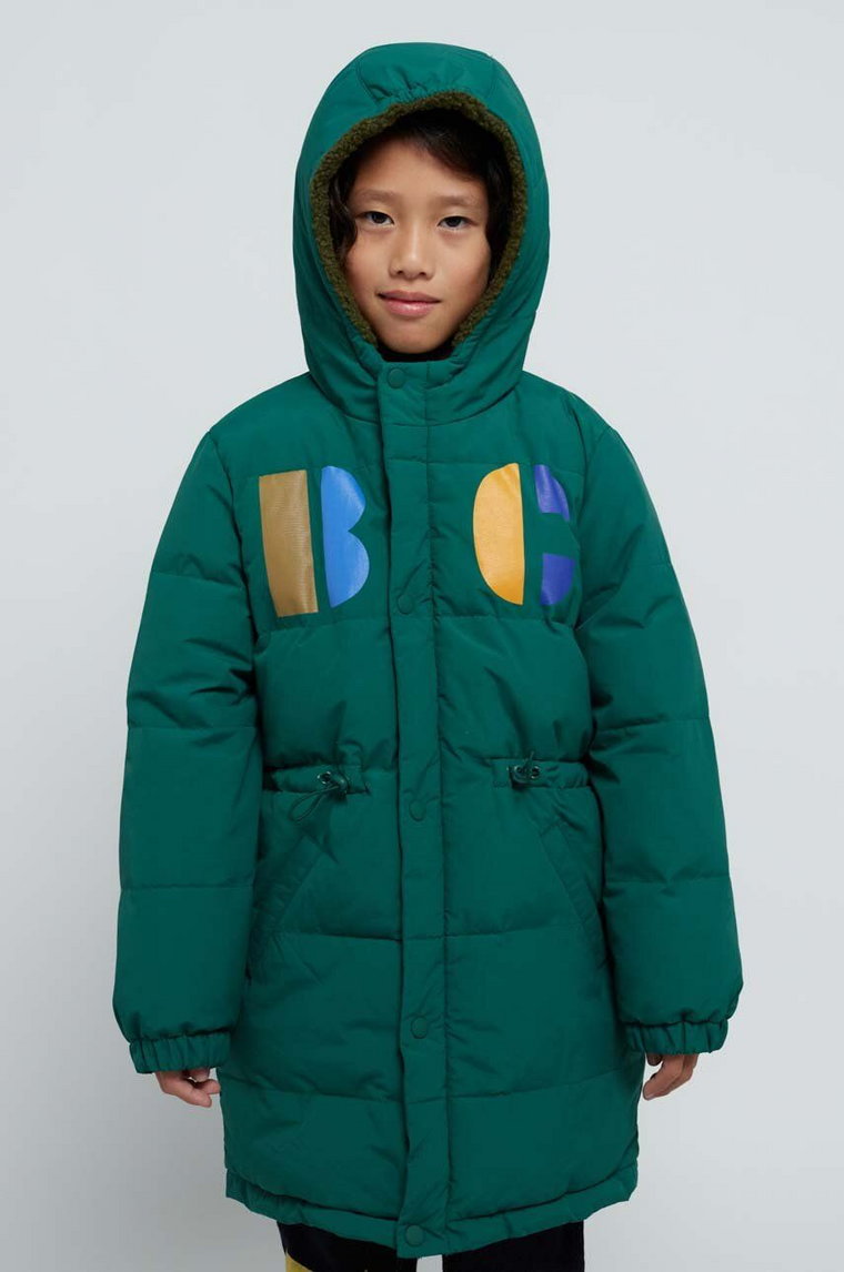 Bobo Choses kurtka dziecięca kolor zielony