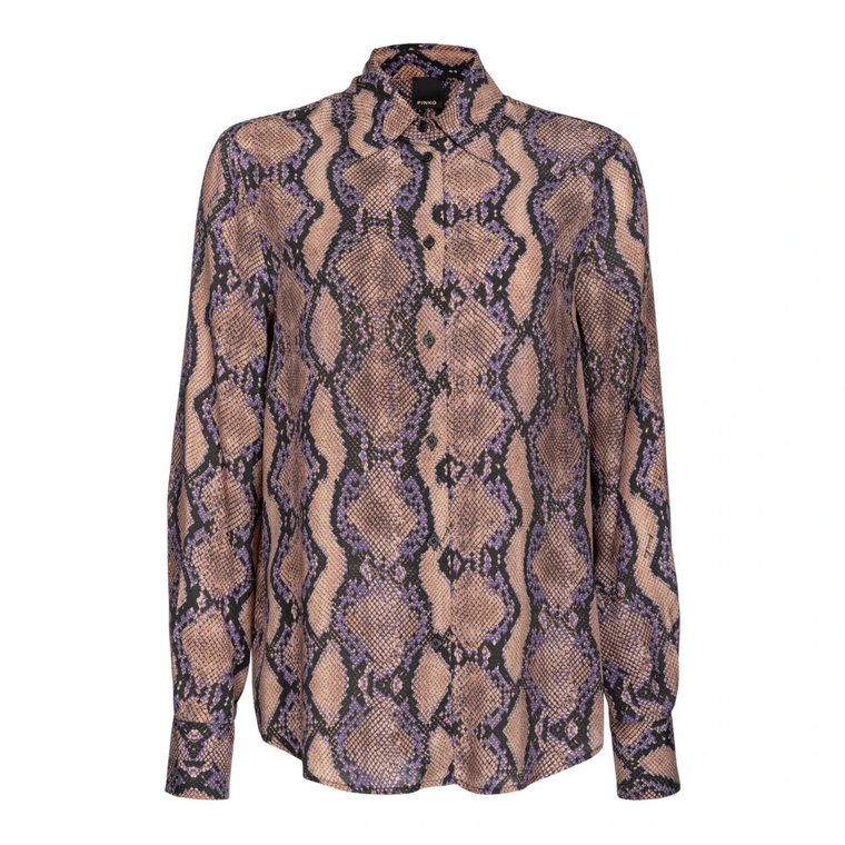 Shirt with snake motif Pinko