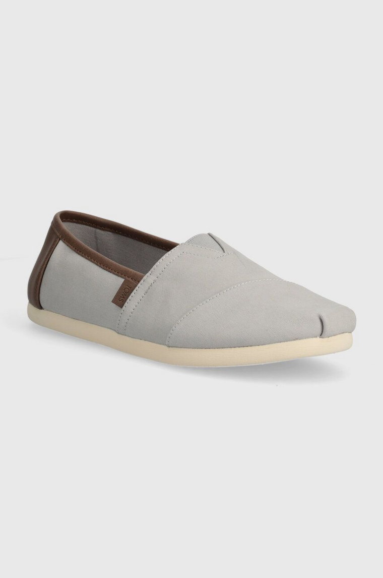 Toms espadryle Alpargata kolor szary 10020888